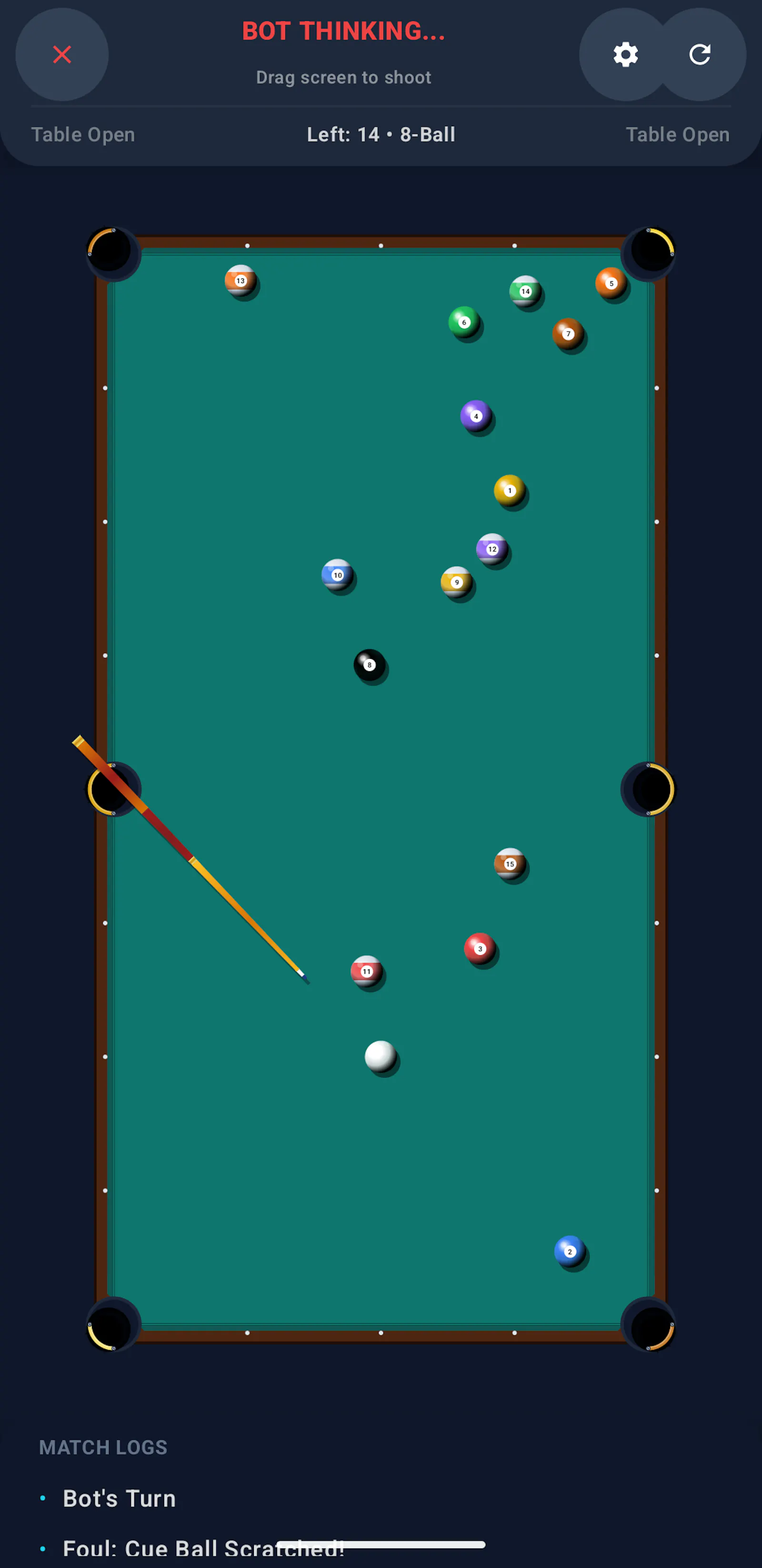 Magics Pool 8 screenshot 1