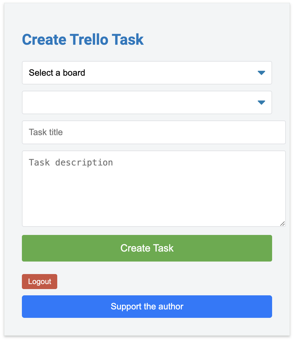 Trello Task Creator media 1