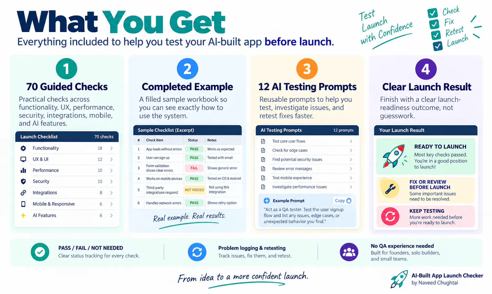 AI-Built App Launch Checker screenshot 3