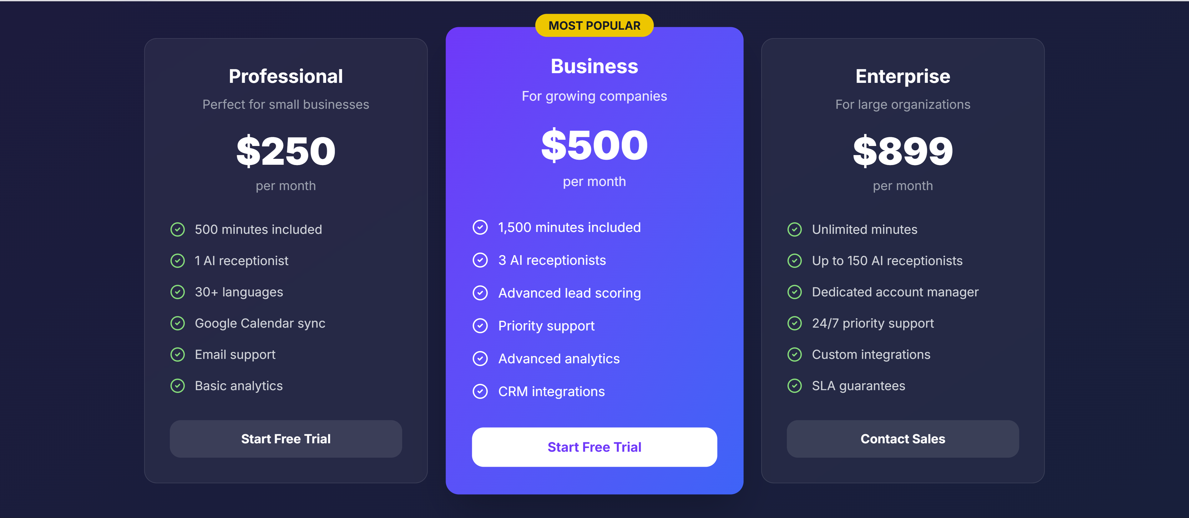 AI Recepts - Screenshot 4 showing product features and functionality