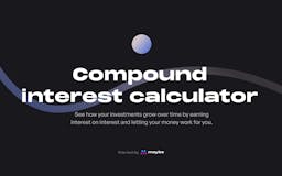 Compound Interest Calculator media 1