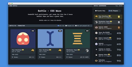 CSSBattle Custom Battles gallery image