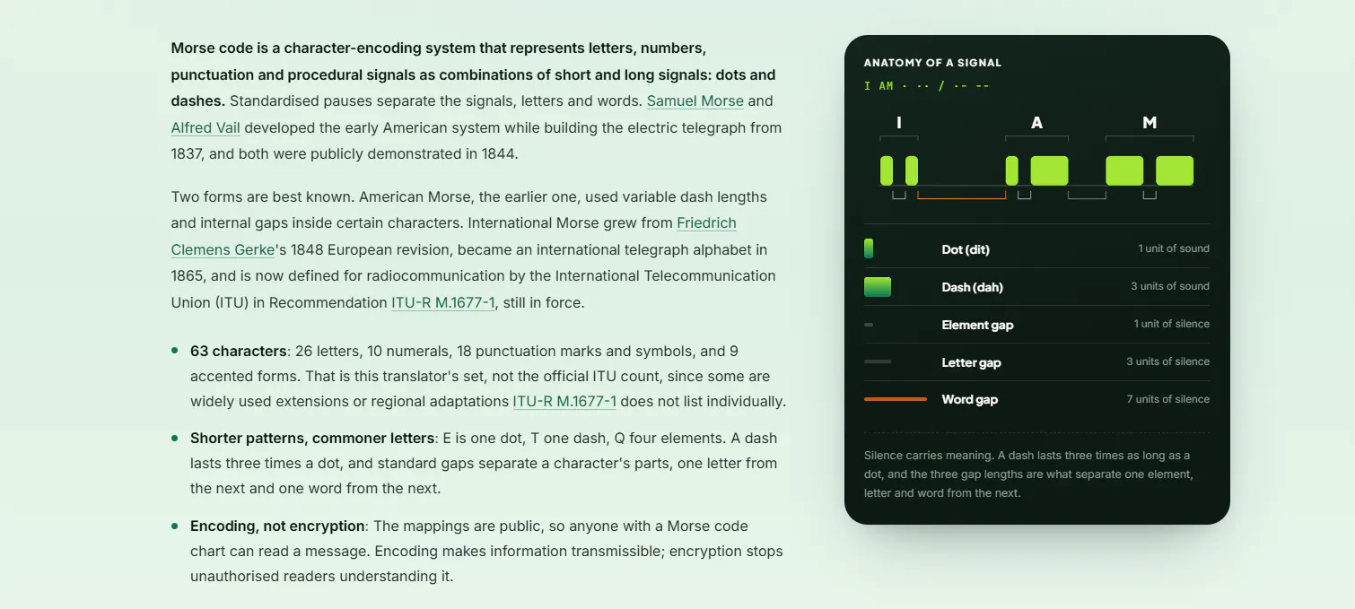 Morse Code Translator Pro gallery image
