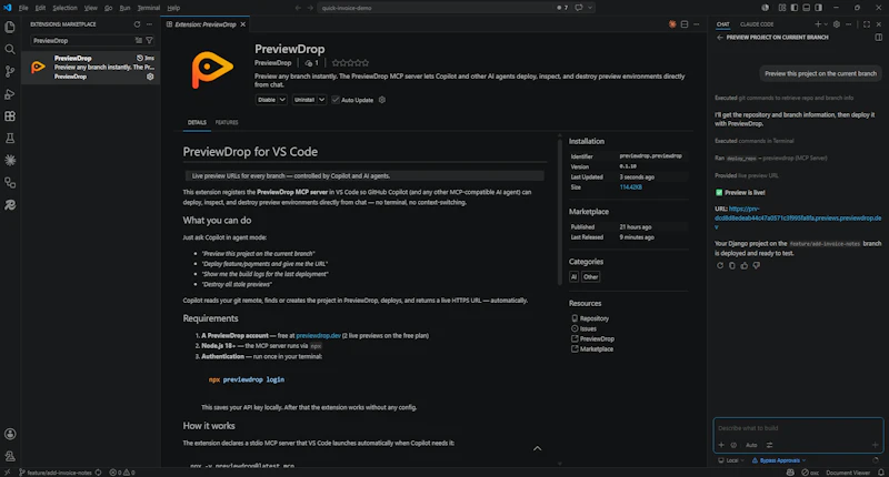 PreviewDrop screenshot 3
