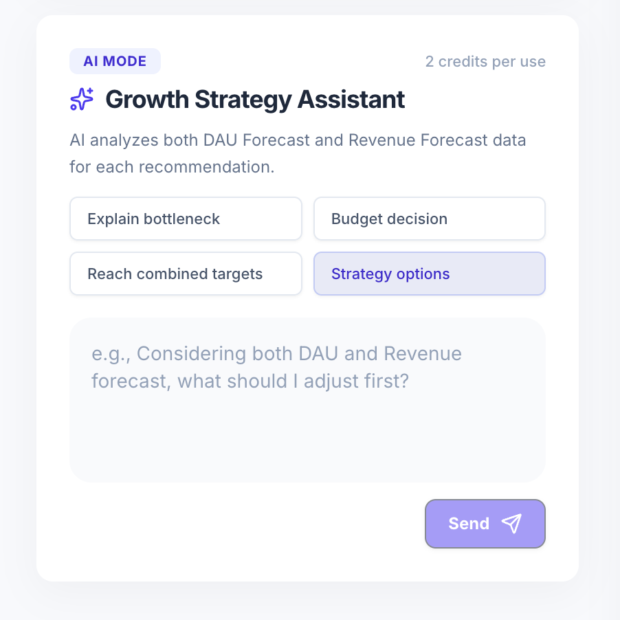 AI Growth Prophet — DAU Forecasting gallery image