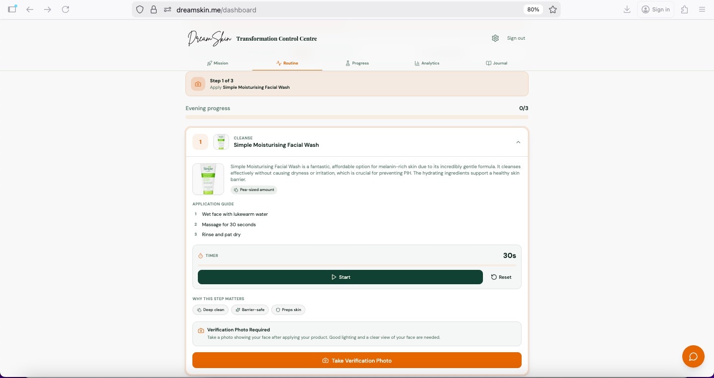 DreamSkin | AI Analysis for Melanin Skin gallery image