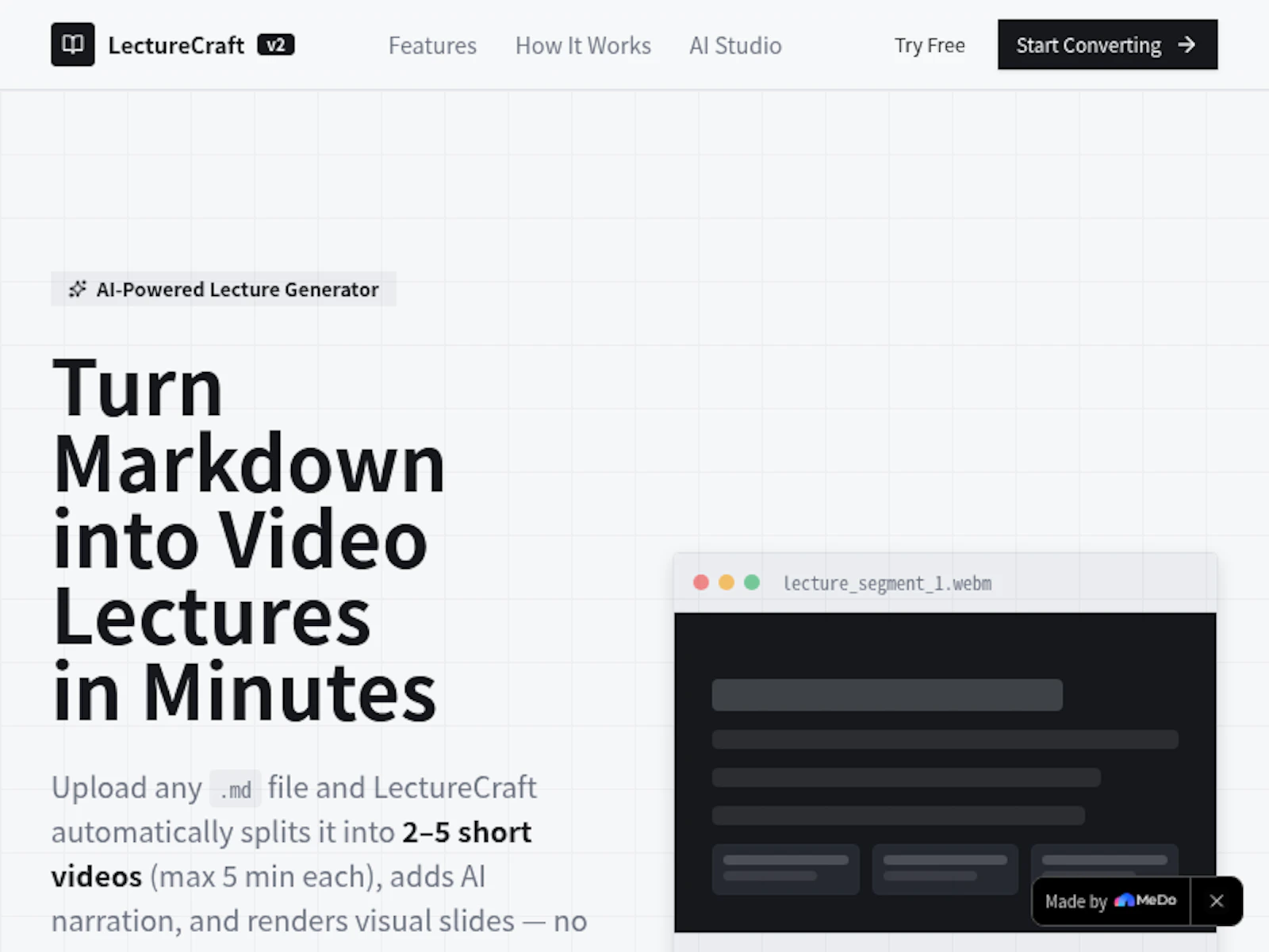 LectureCraft screenshot 1