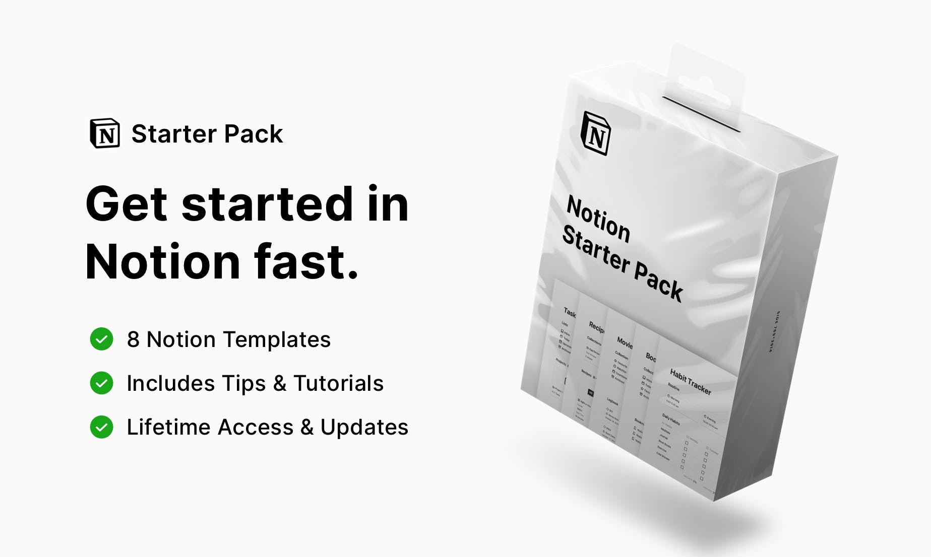 Notion Starter Pack media 1