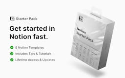 Notion Starter Pack media 1