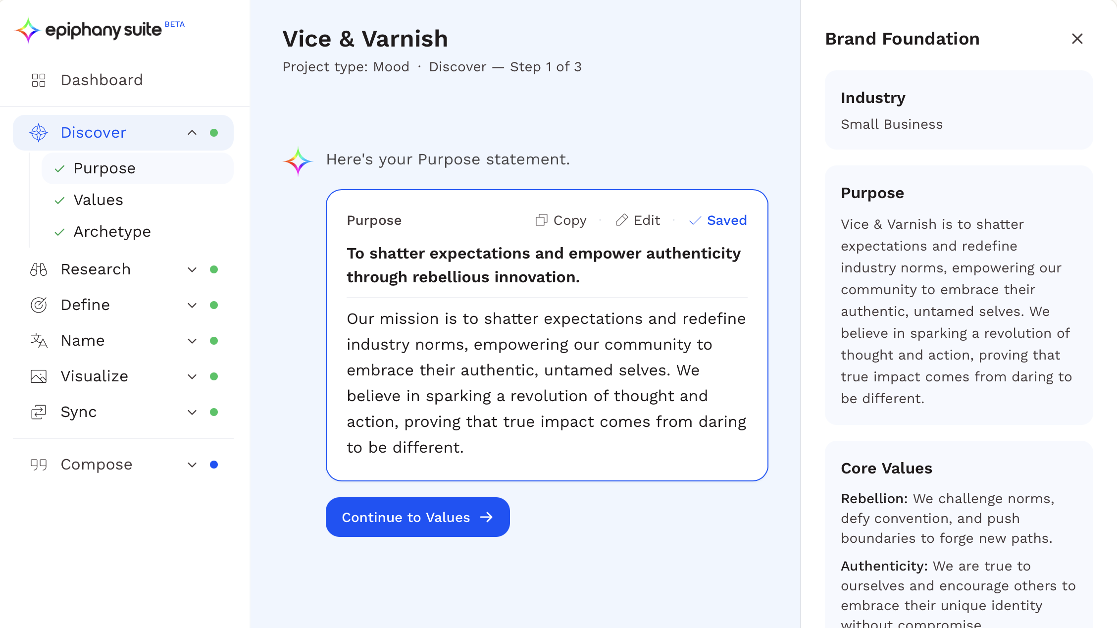 EpiphanySuite - Screenshot 2 showing product features and functionality