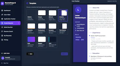 ResumeForge AI gallery image