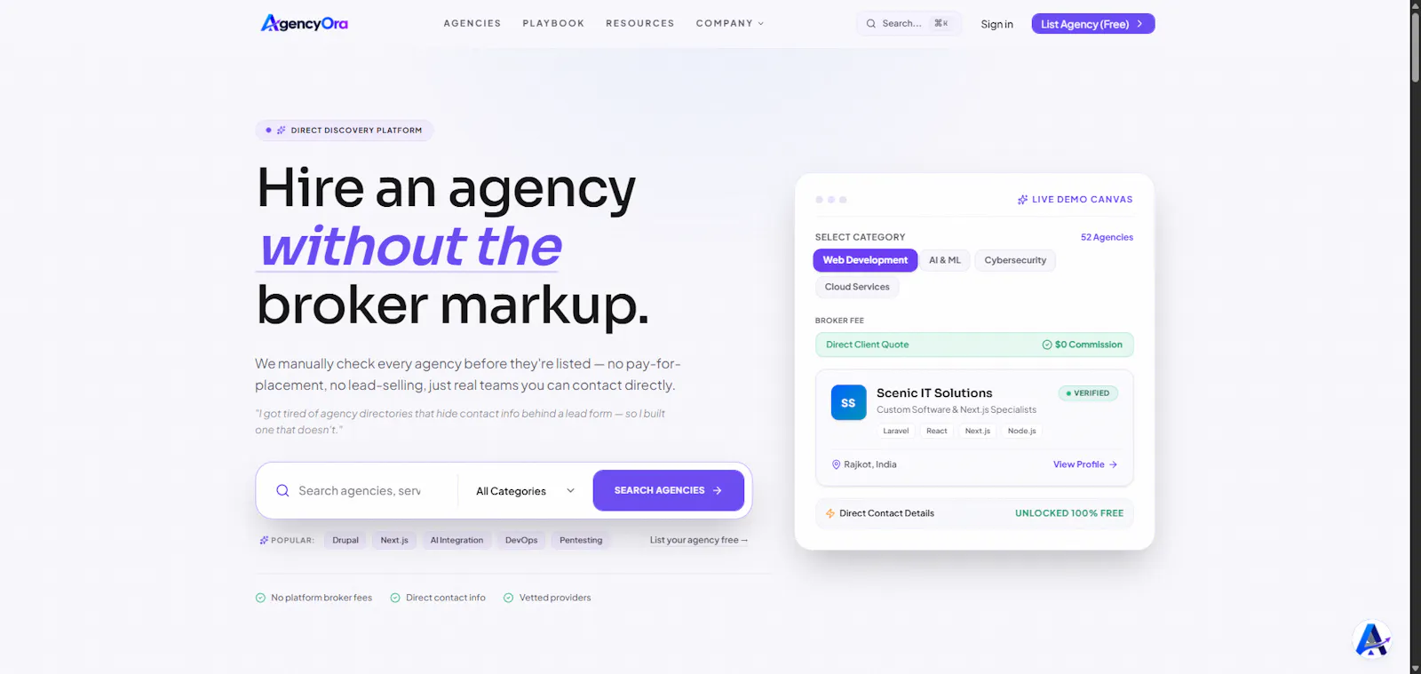 AgencyOra screenshot 2