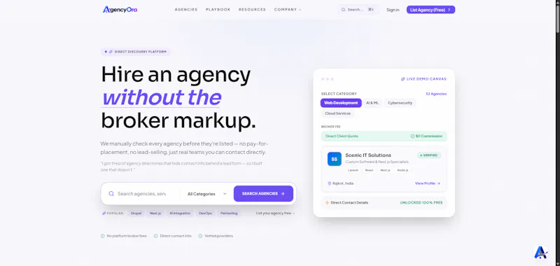 AgencyOra screenshot 2