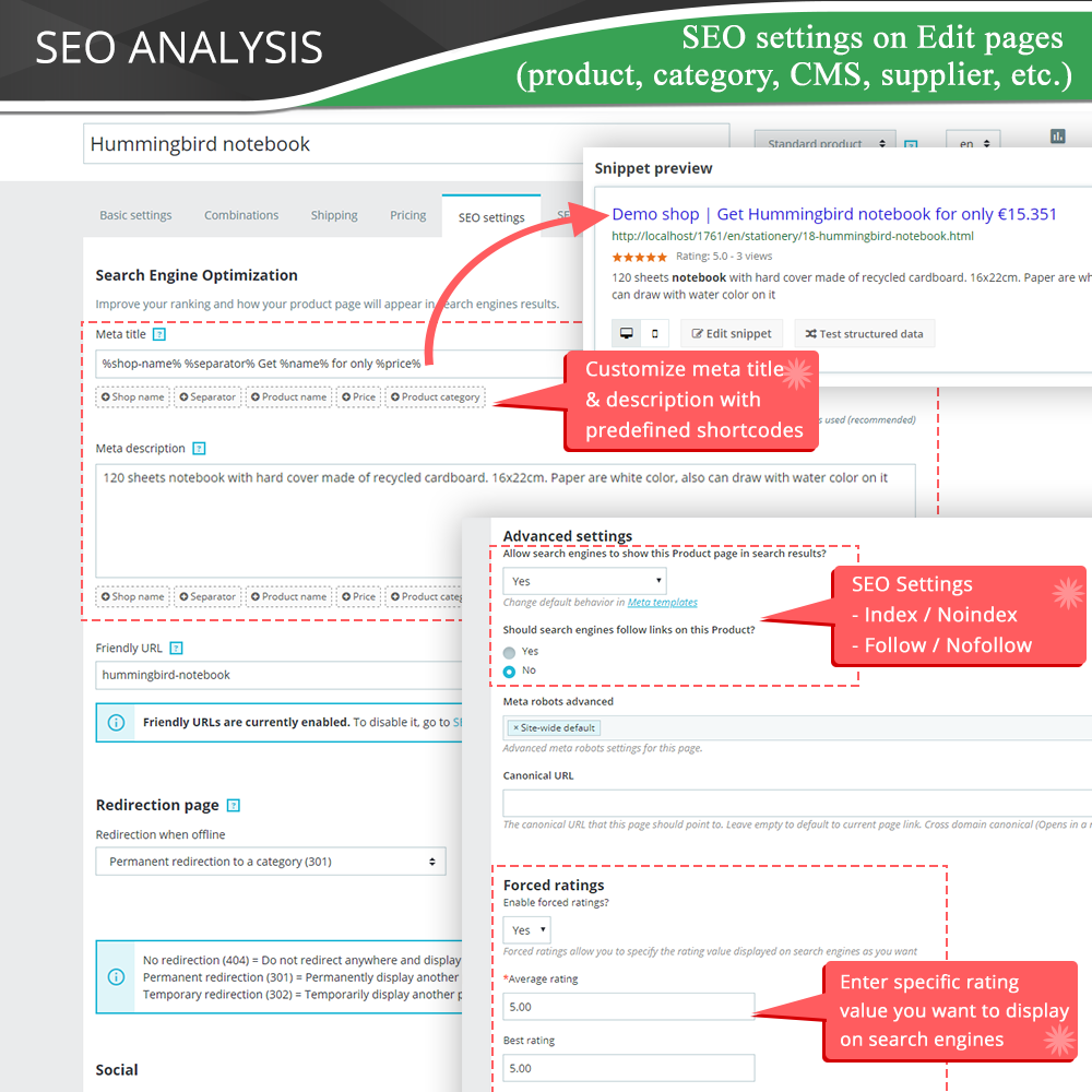 SEO Audit - Best SEO практика 2023 - All-In-One Prestashop SEO-модуль медиа 11