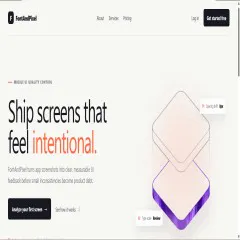 FontAndPixel — Precision UI review