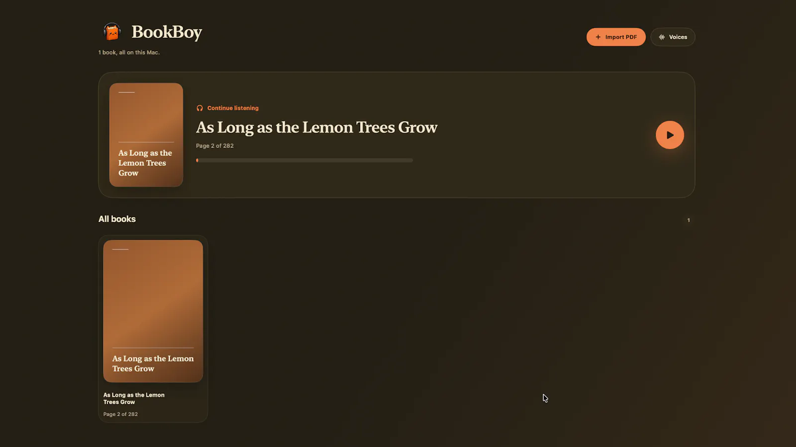 BookBoy screenshot 3