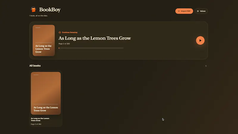 BookBoy screenshot 3