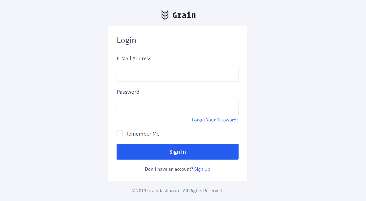 Grain Dashboard gallery image