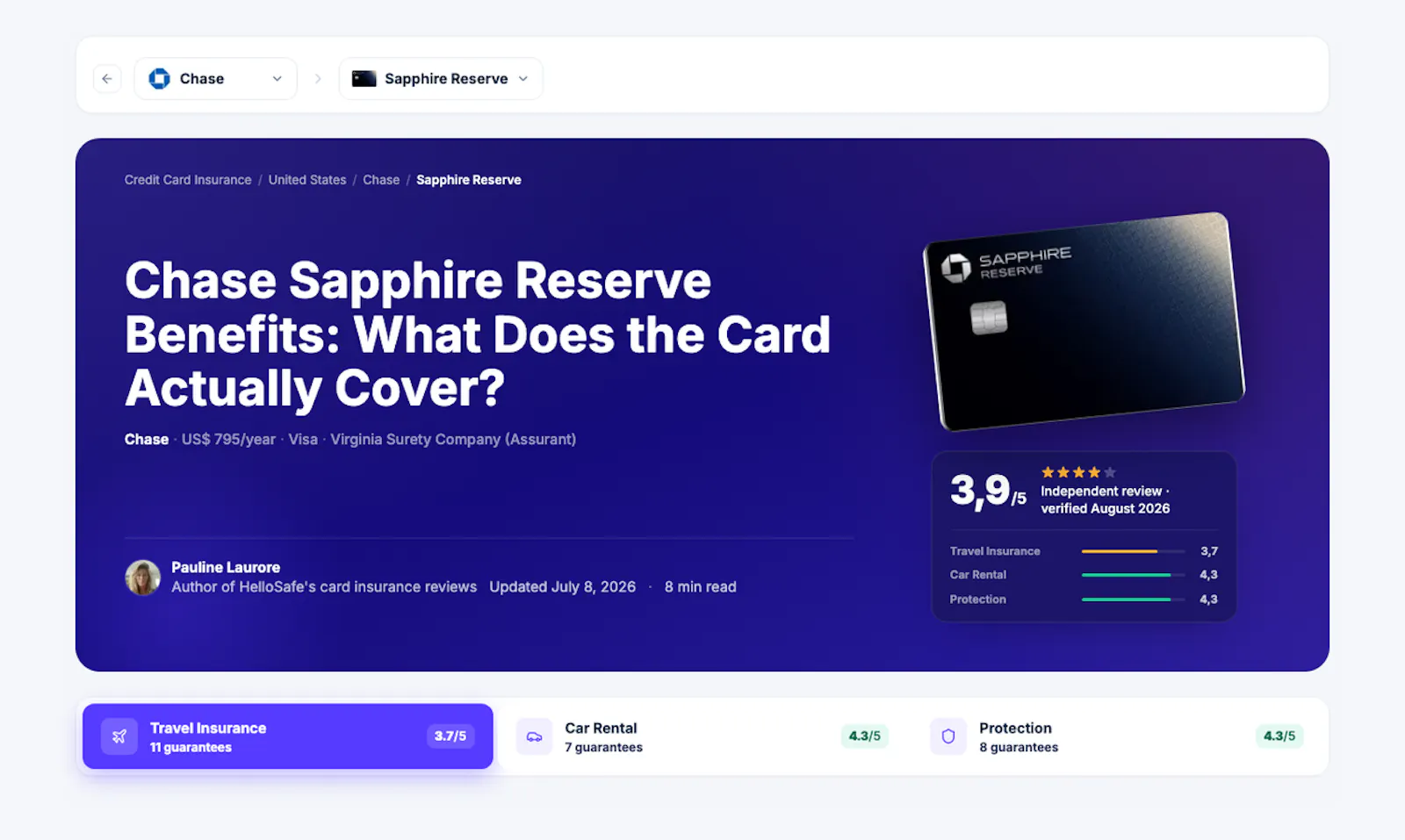 HelloSafe screenshot 1