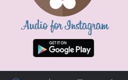 Audio for Instagram media 2