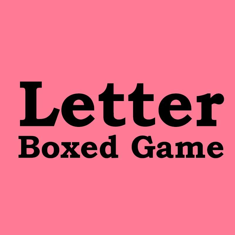 Letter Boxed Game