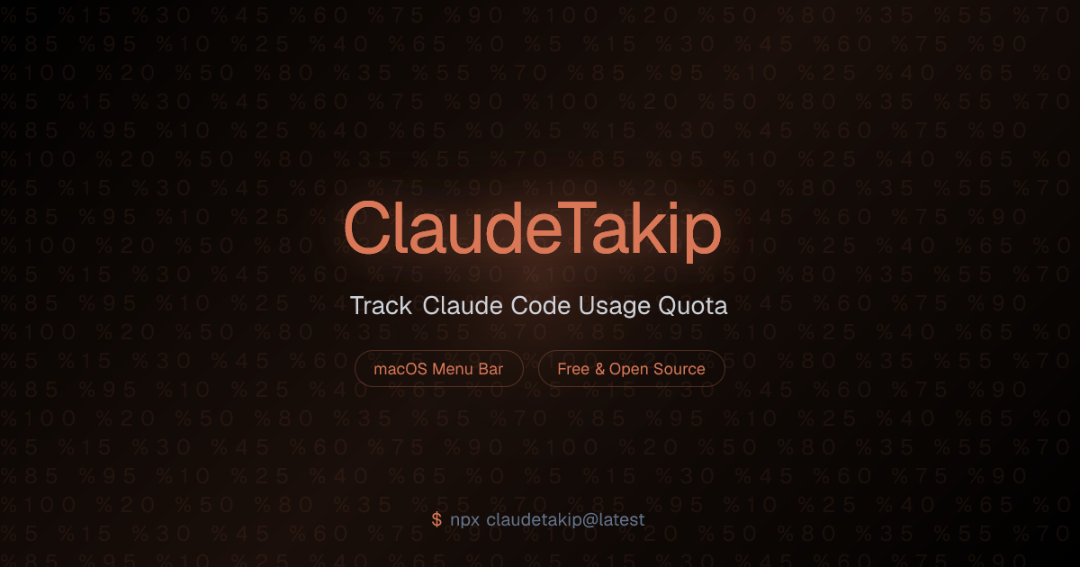 ClaudeTakip gallery image