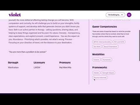 Violet gallery image