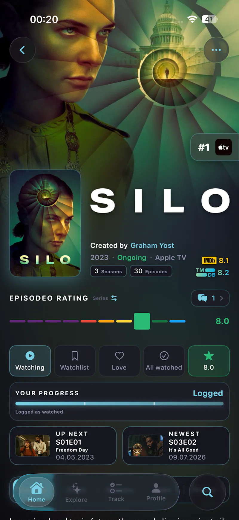 Episodeo screenshot 1