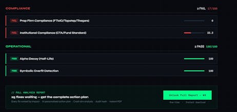 QuantProof Does Your Backtest Survive gallery image