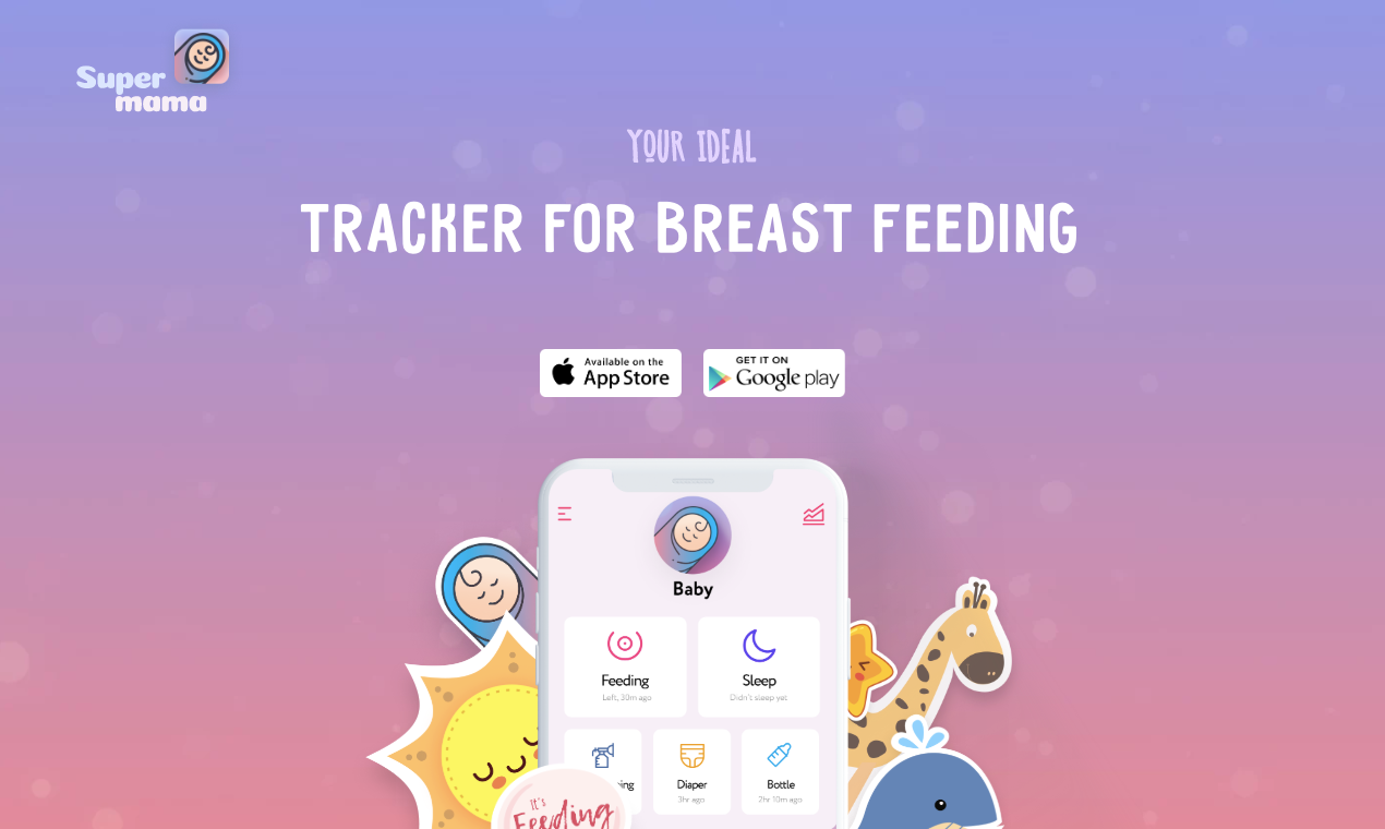 app to keep track of baby feeding and diapers