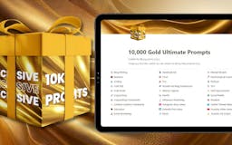Gold 10K Ultimate Prompts Bundle media 2