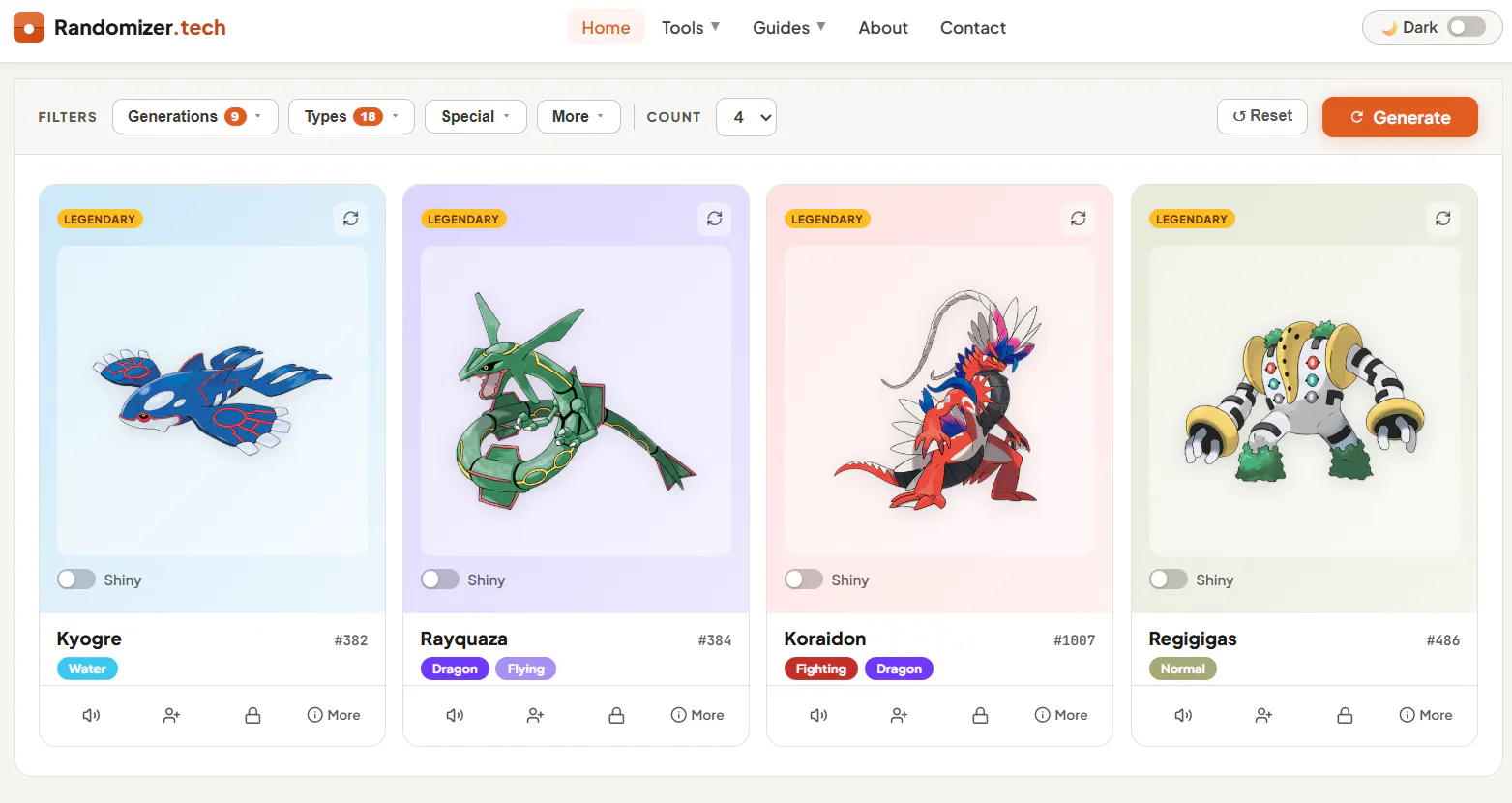 Randomizer.tech product banner