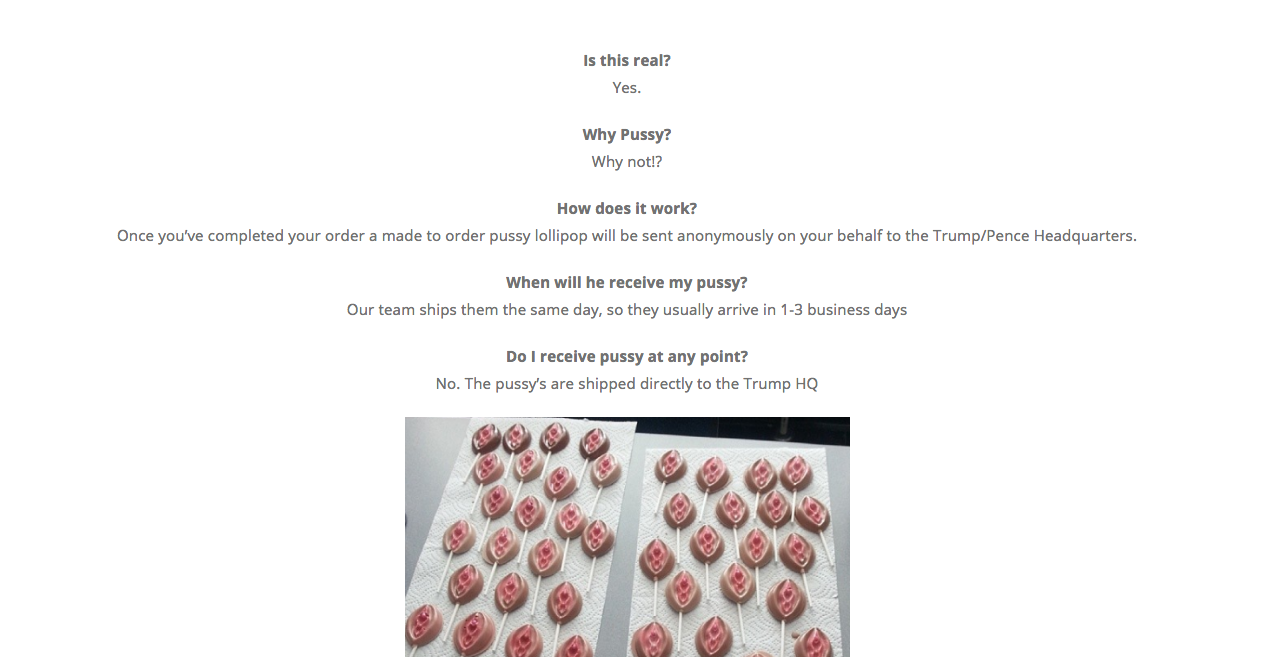 Send Trump Pussy gallery image