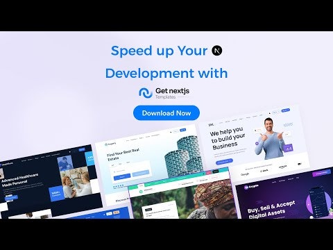Get NextJs Templates gallery image