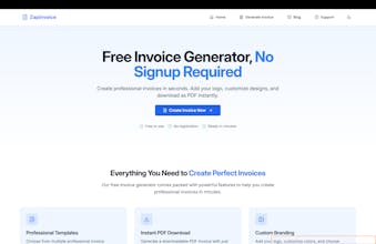 ZapInvoice gallery image