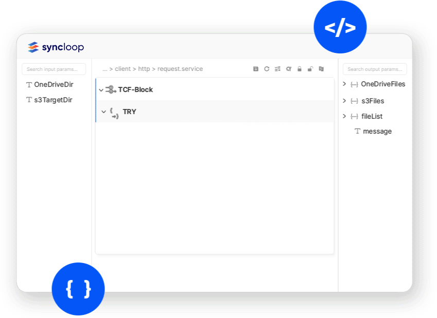 싱크 루프 - API 개발 플랫폼 API를 생성, 배포 및 테스트 할 수 있습니다 미디어 5