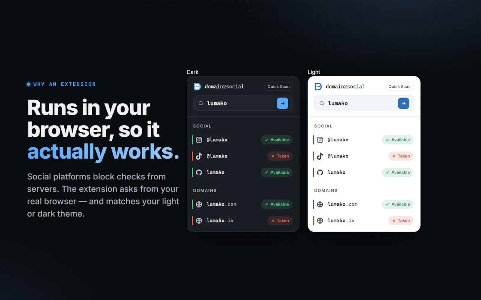 domain2social screenshot 5