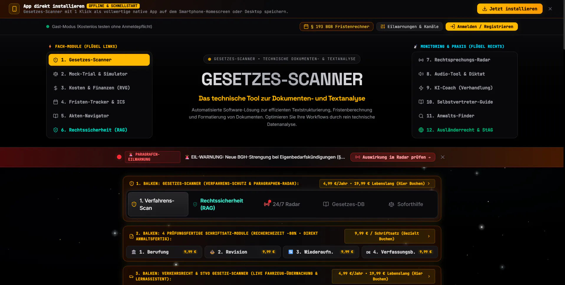 Gesetze-Scanner gallery image