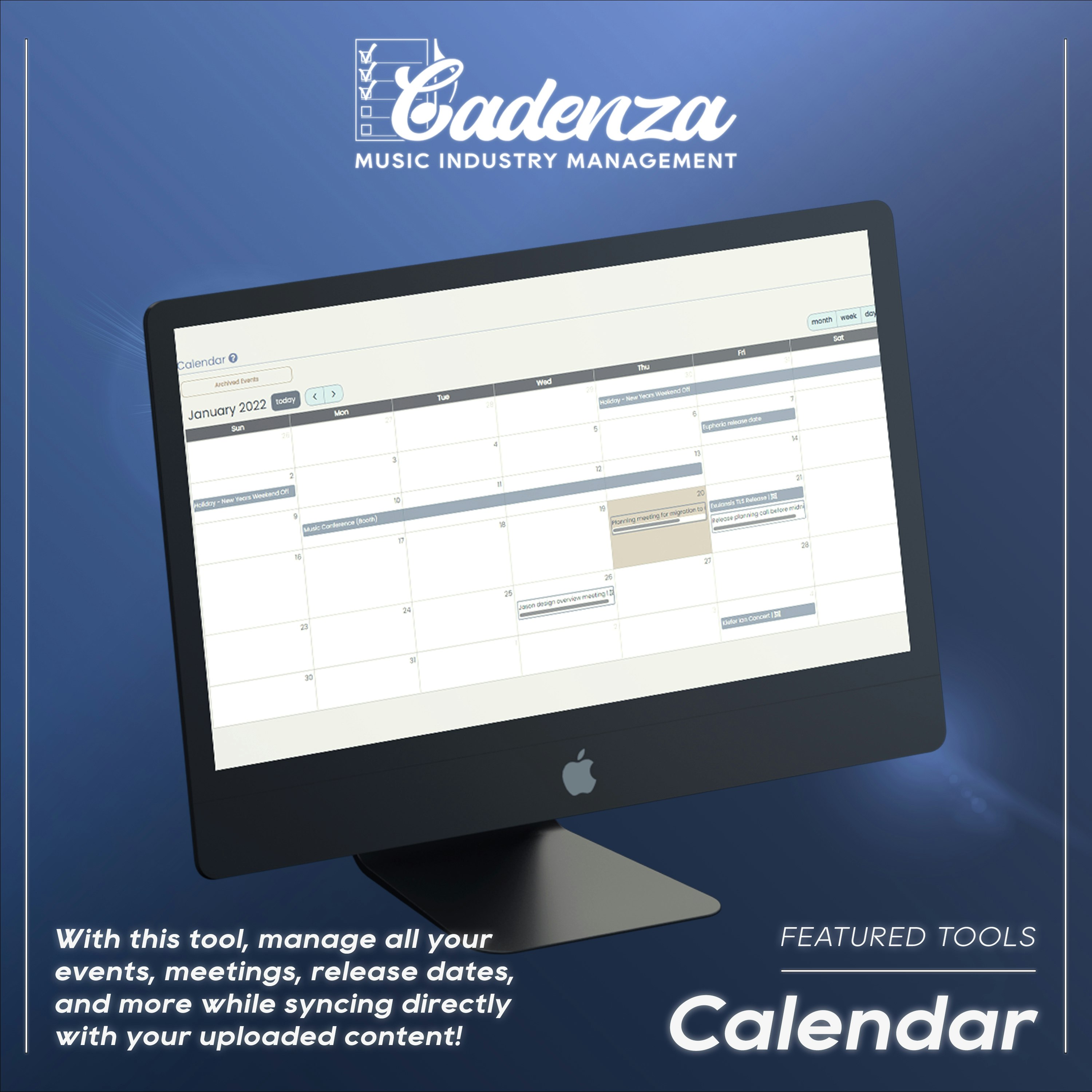 Cadenza Music Industry Management gallery image