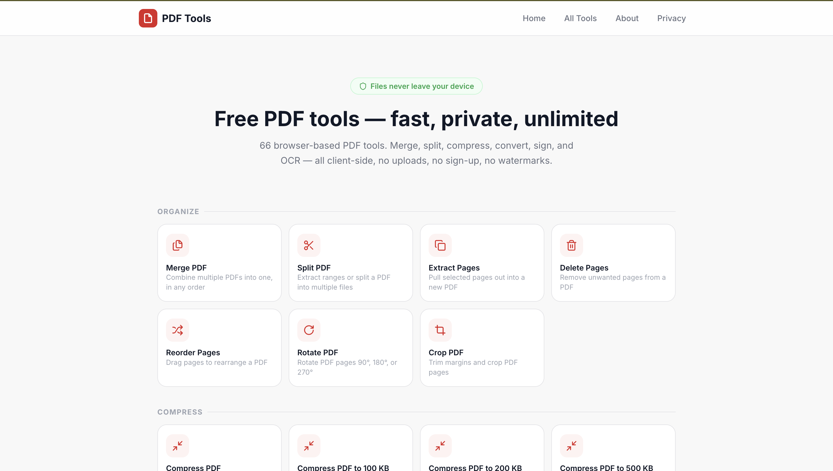 PDF Tools by Renderlog gallery image