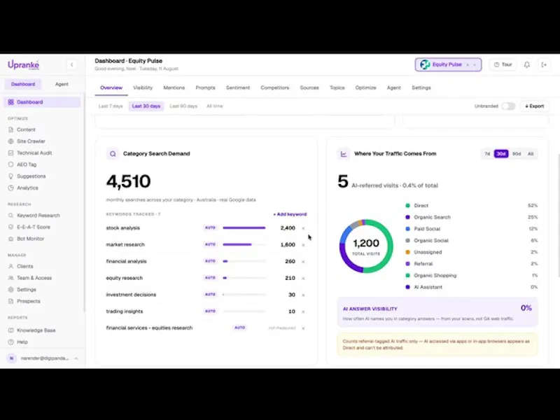 Upranke screenshot 1 (video preview)
