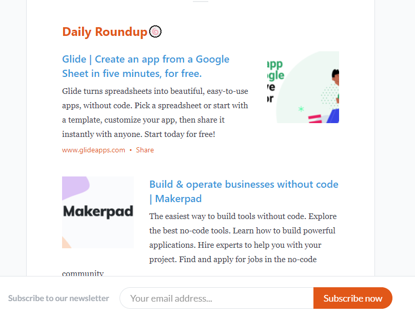 BuildFyre - The NoCode movement, curated gallery image