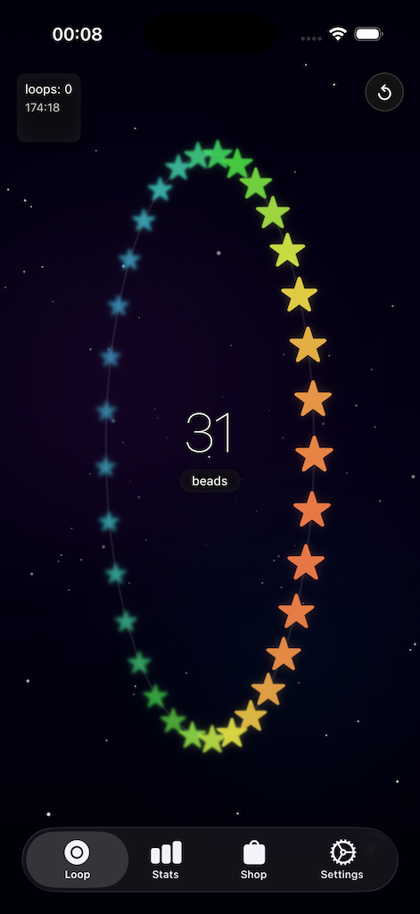 Worry Beads - Digital Komboloi - Screenshot 3 showing product features and functionality