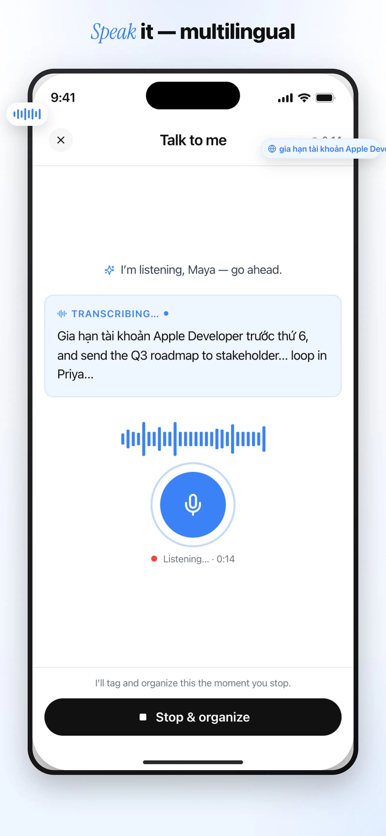 Nowlist: AI Task Capture screenshot 3