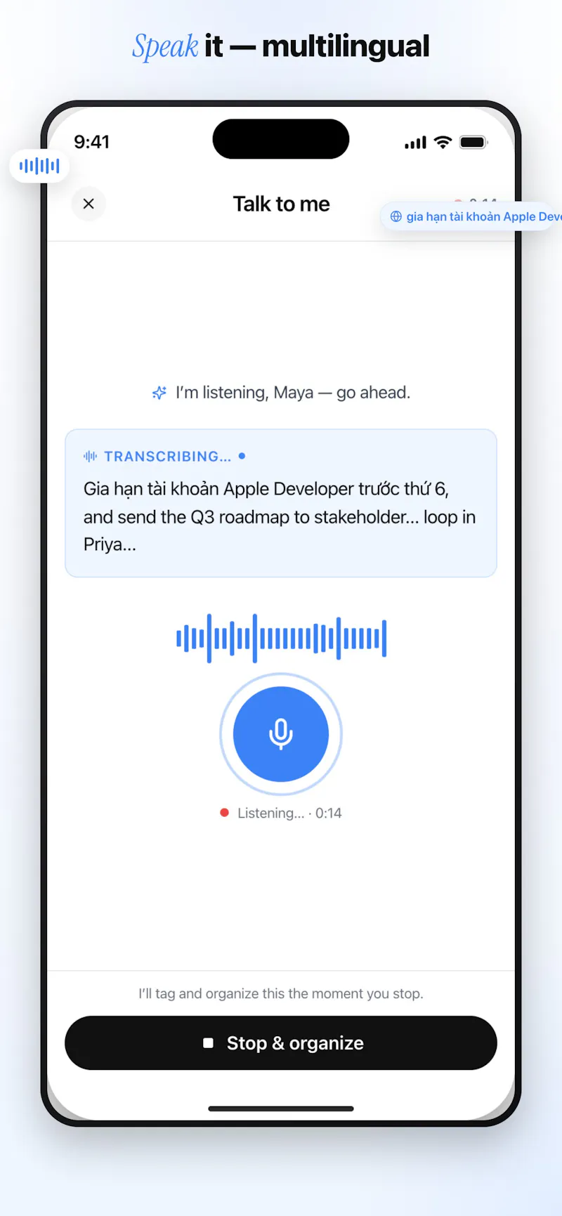 Nowlist: AI Task Capture screenshot 3