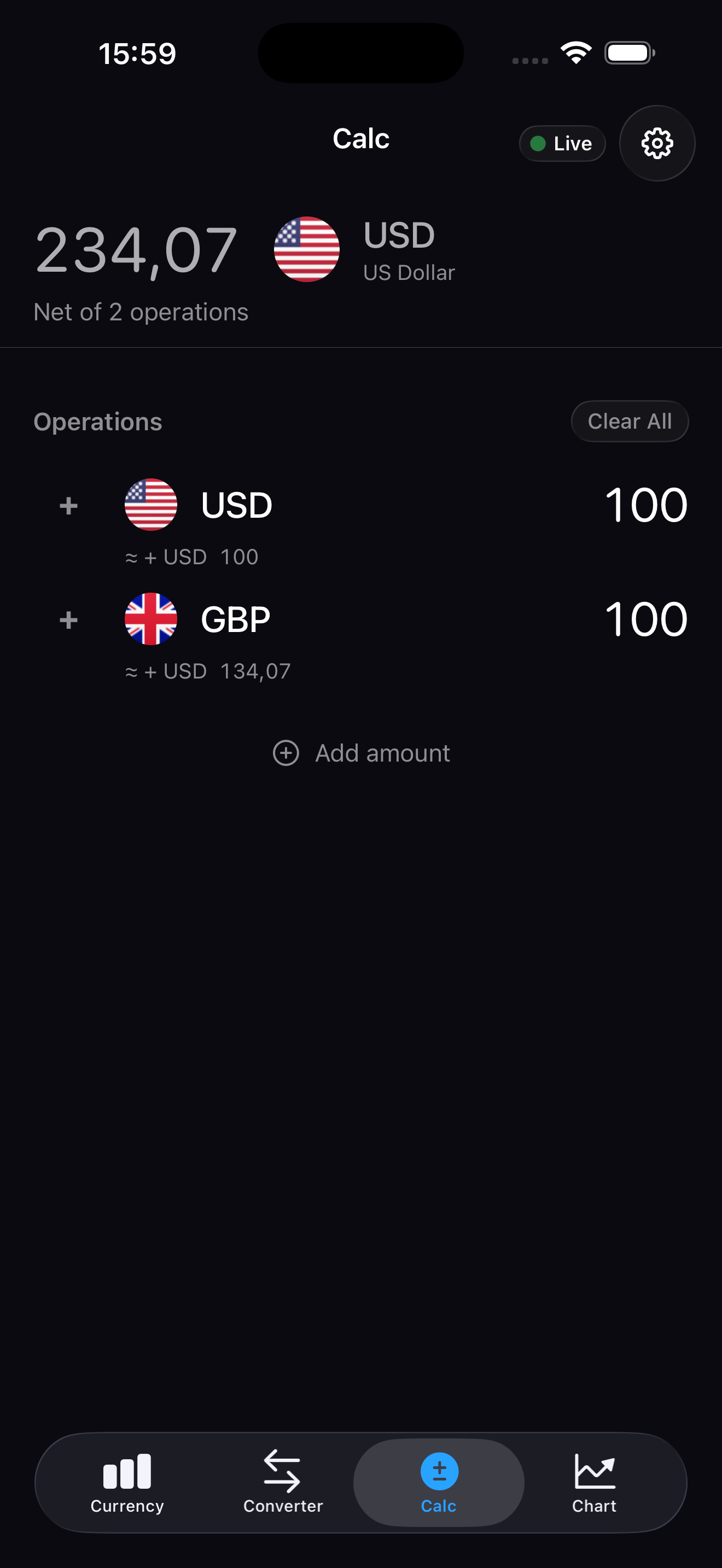 Currency Converter app gallery image