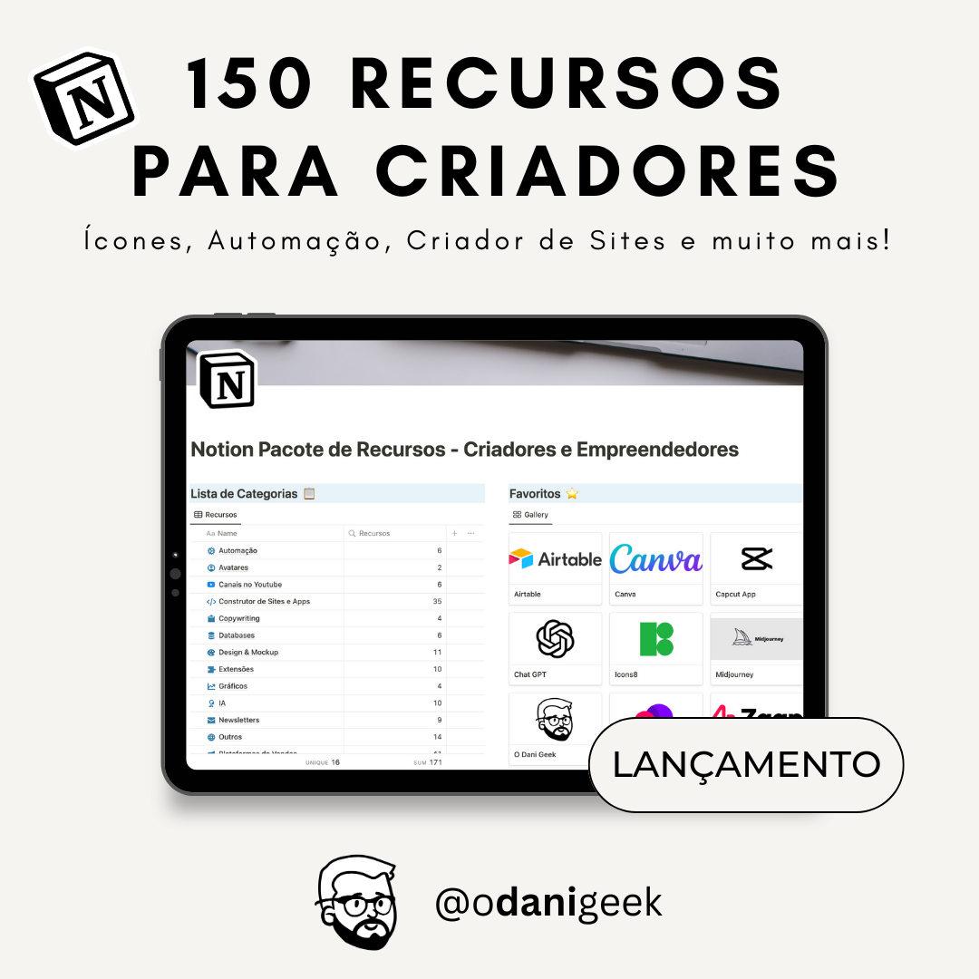150 Templates Notion para Criadores