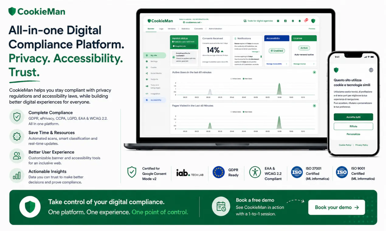 CookieMan – Digital Compliance Platform gallery image