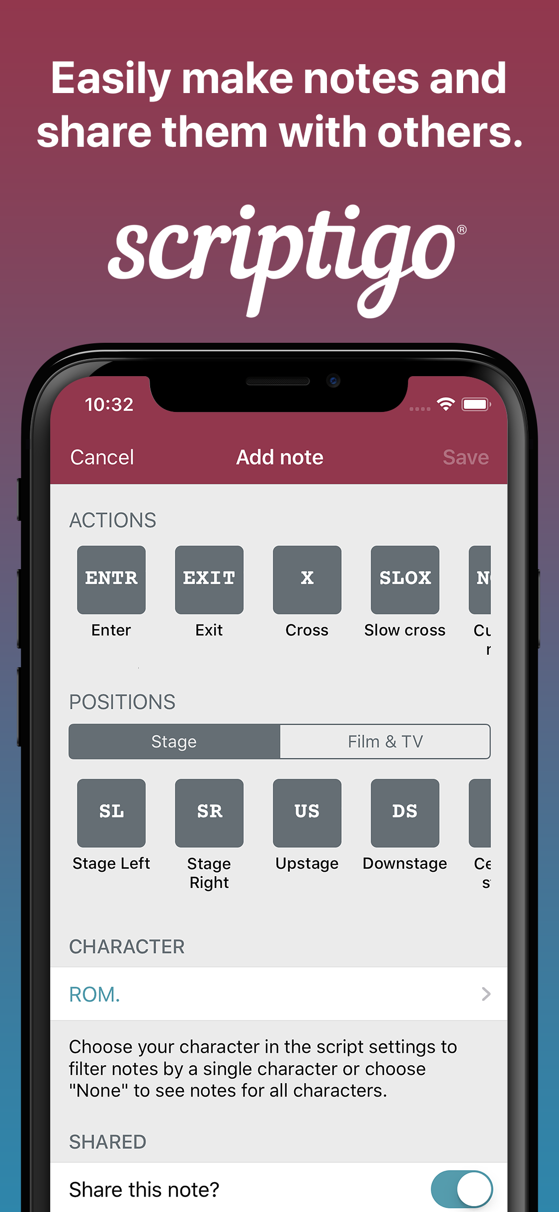 Scriptigo: Write, Manage, and Share Your Film/Theatre Scripts gallery image