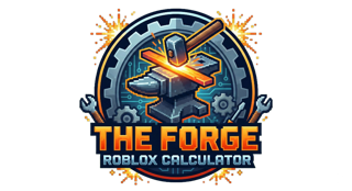 The Forge Calculator - Product Hunt launch logo and brand identity